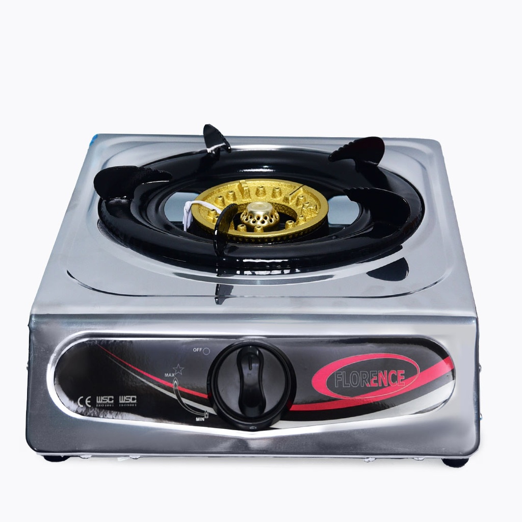 [RICH7101] Réchaud À Gaz 1 Feux Florence Gris
