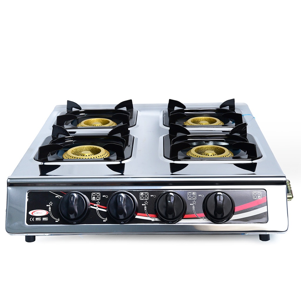 Réchaud À Gaz 4 Feux Florence Gris