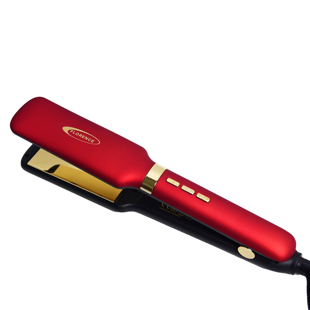 Plaque Cheveux Florence 50W - Rouge