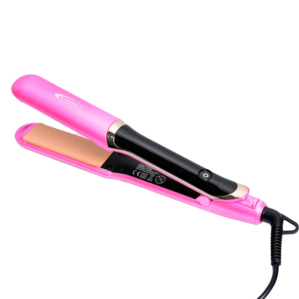 [HK395-R] Plaque Cheveux Florence 50W - Rose
