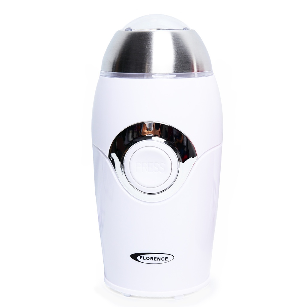 [HK405-B] Moulin a Café Electrique Florence 50g - 200W - Blanc