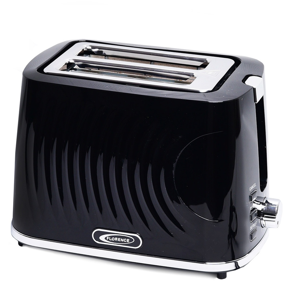 [HK412-N] Grille Pain Florence 900W - Noir