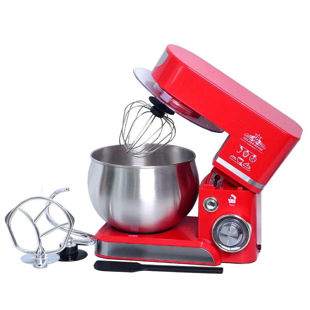 [SAI0127] Robot Pétrin Golden House 5L 1300W- Rouge
