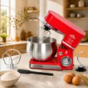 Robot Pétrin Golden House 5L 1300W- Rouge
