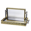 Lot de 2 Plateaux de Service En Plastique  M1
