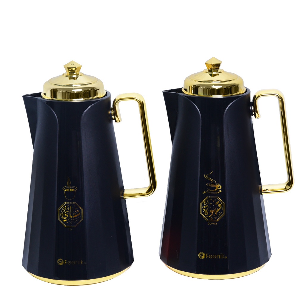 [ADN4-3-N] Packs de Deux Thermos Feenik Noir