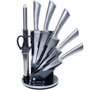 Ensemble 8 Pièces Couteaux Bàss avec Support Tournant