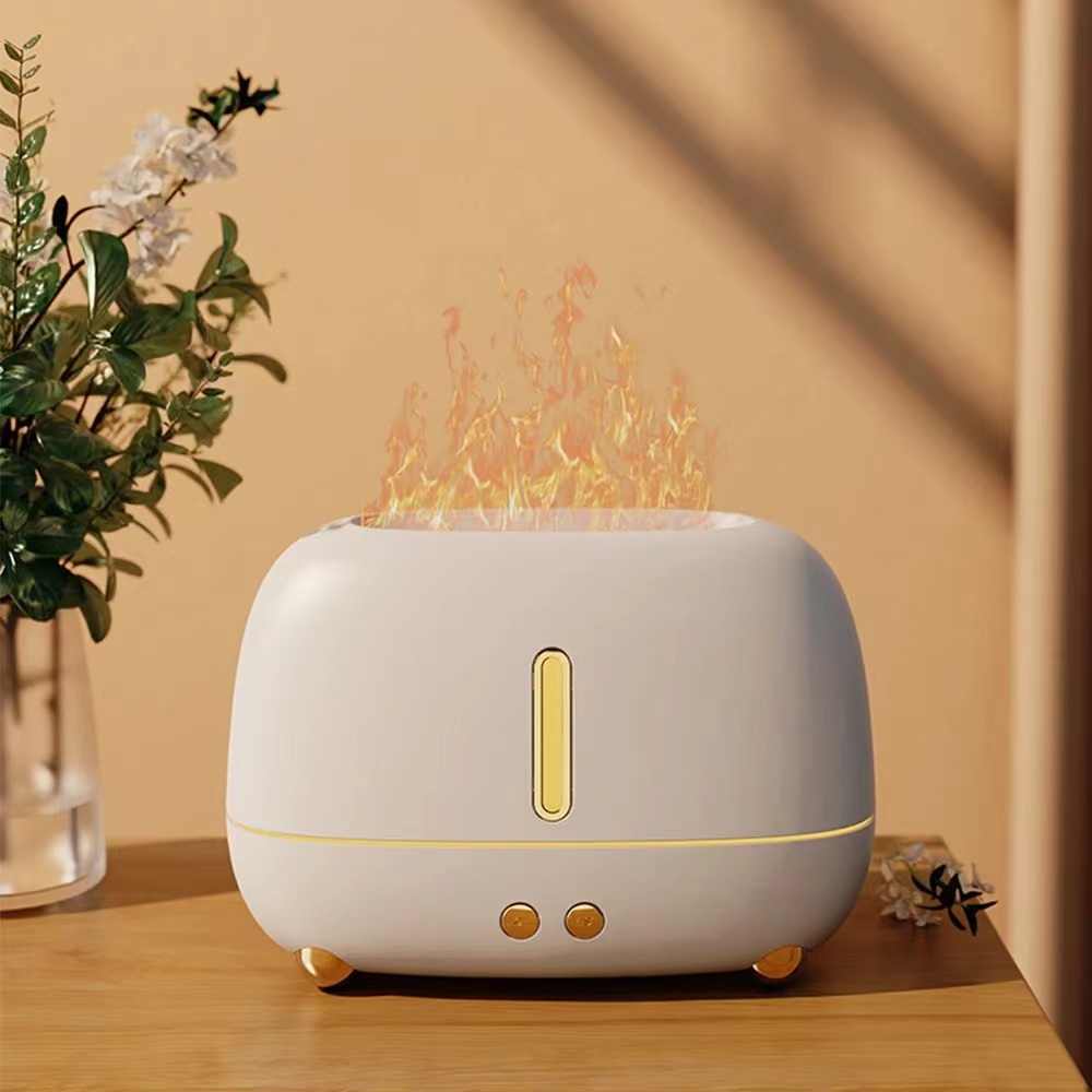 Diffuseur d'arôme Électrique D'Huiles Essentielles Blanc