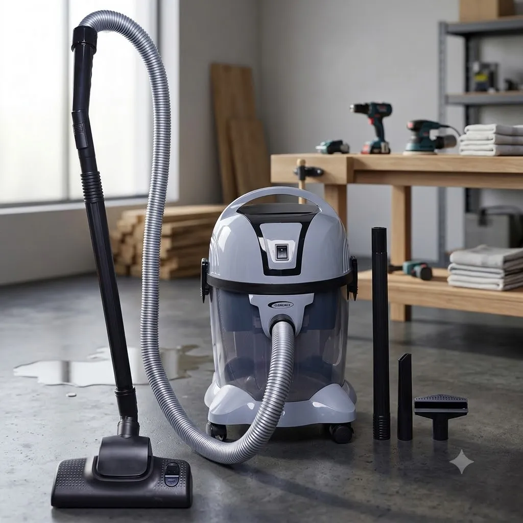 [WF-402G] Aspirateur Eaux Et Poussières Florence  - 2800W Gris 