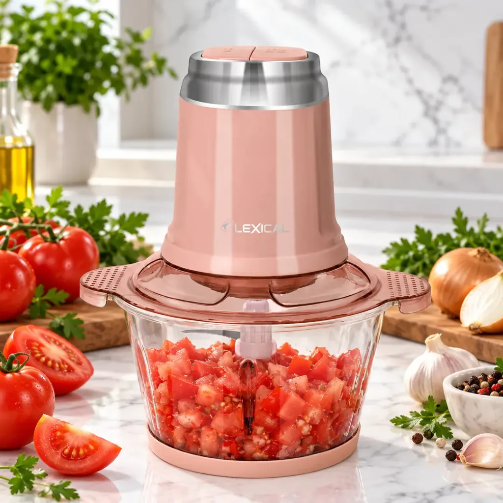 [LCH-1909R] Hachoir En Plastique Lexical 300W Rose