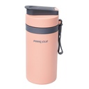Mug Avec Couvercle  Pixel Pinnacle 400 ml Rose