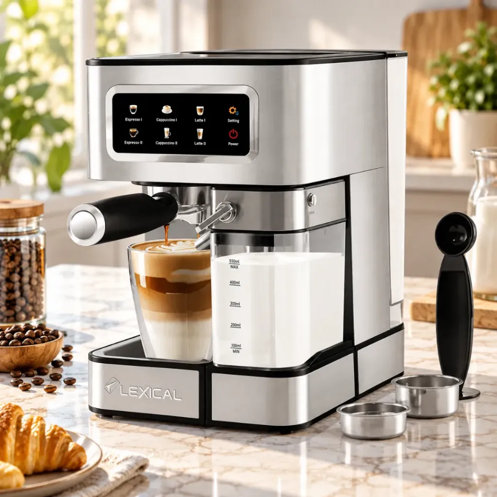 Machine A Café Express 6En1 Lexical LEM-0662 - 20 Bars - 1350W