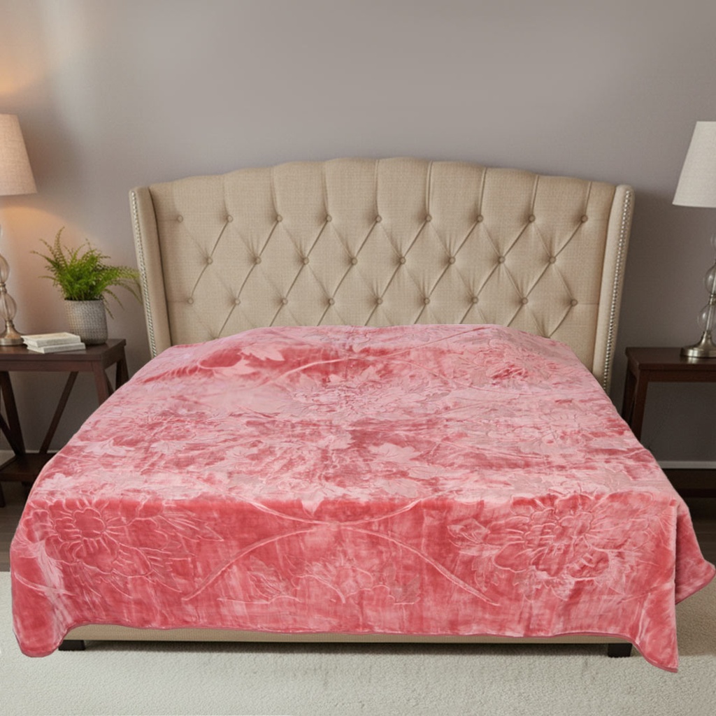 Couverture 2 Places 220/240 Dolce Vita -M2 Rose