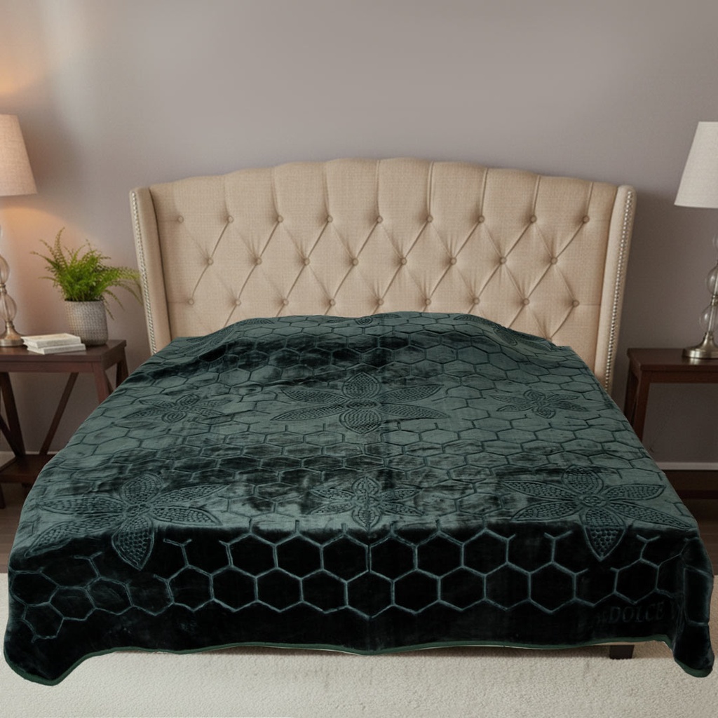Couverture 2 Places 220/240 Dolce Vita -M7 Vert
