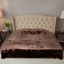Couverture 2 Places 220/240 Dolce Vita -M13 Marron