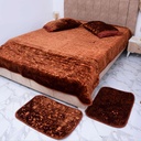 Couverture Dolce Vita 5 Pièces - 220/240 - M6 Miel