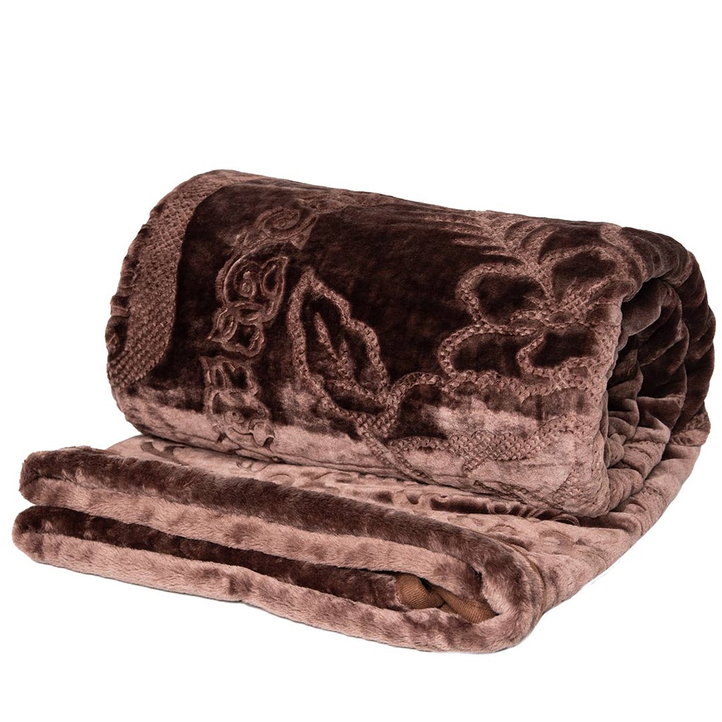 Couverture 2 Places 220/240 Dolce Vita -M2 Marron