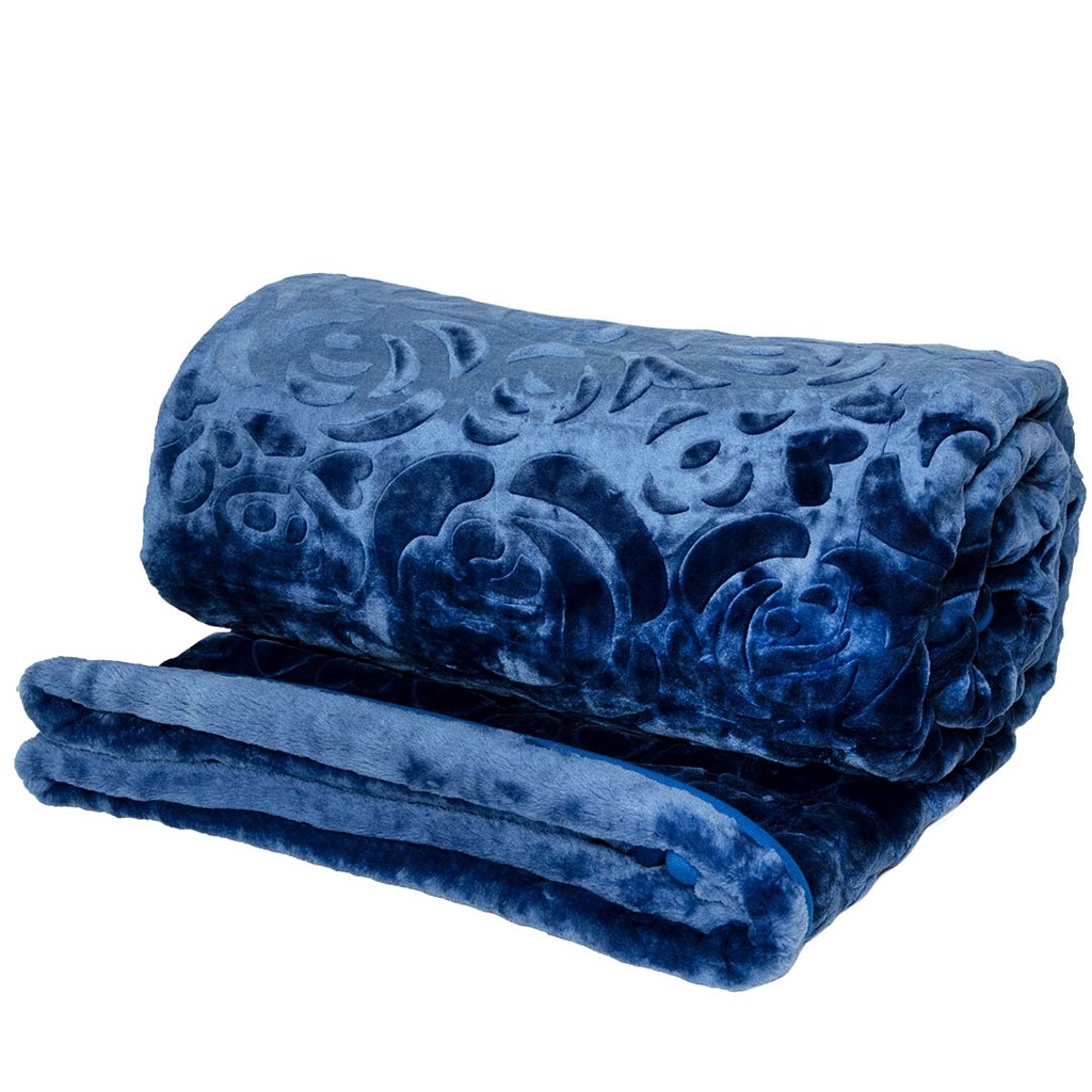 Couverture 2 Places 220/240 Dolce Vita -M4 Bleu Marine