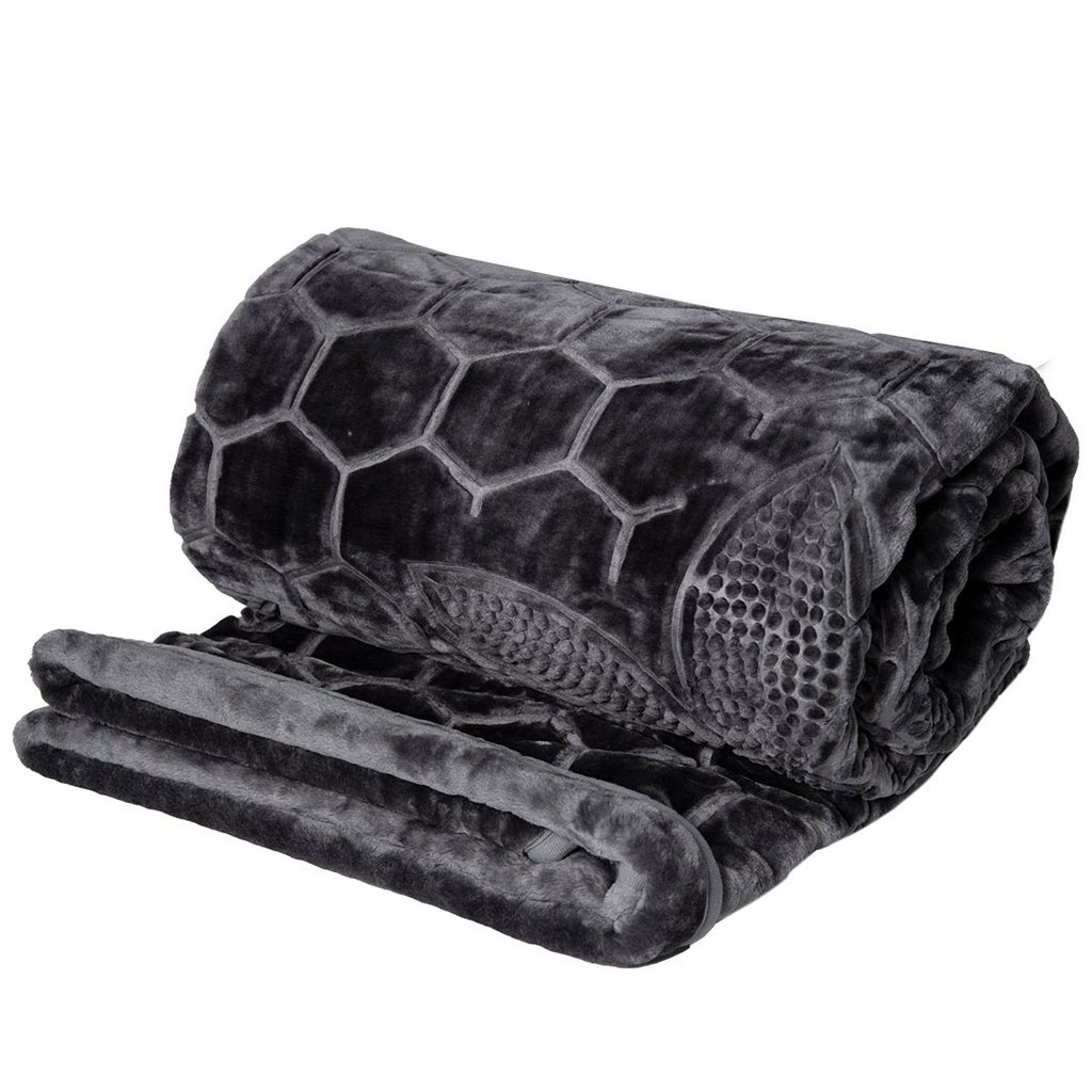 Couverture 2 Places 220/240 Dolce Vita -M7 Gris