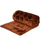 Couverture 2 Places 220/240 Dolce Vita - 4kg-M7 Miel