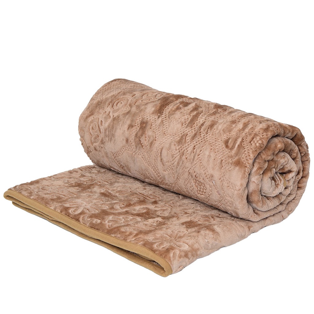 Couverture 2 Places 220/240 Dolce Vita - 4kg-M14 Grège