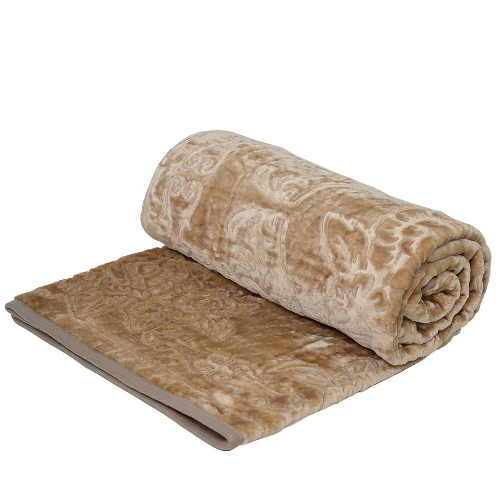 Couverture 1 Place 160/220 Dolce Vita - 3kg - M3 Beige