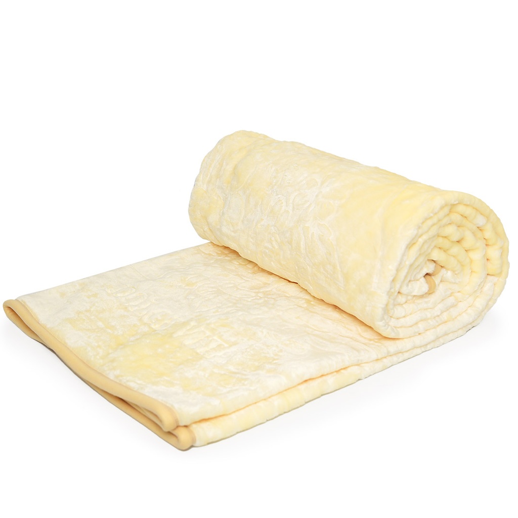 Couverture 1 Place 160/220 Dolce Vita -M8 Blanc Cassé