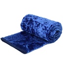 Couverture 1 Places 160/220 Dolce Vita -M10 Bleu