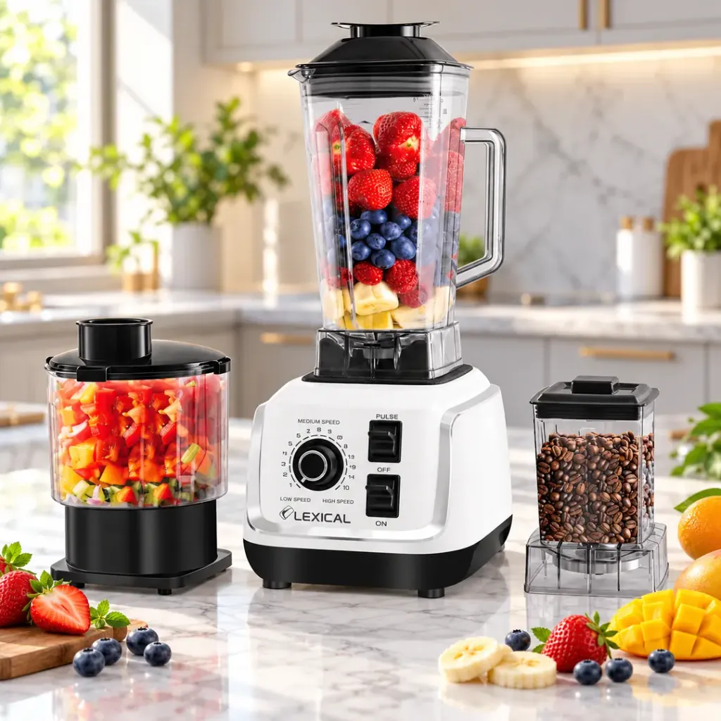 Blender Professionnel Lexical 2L - 1500W - Blanc