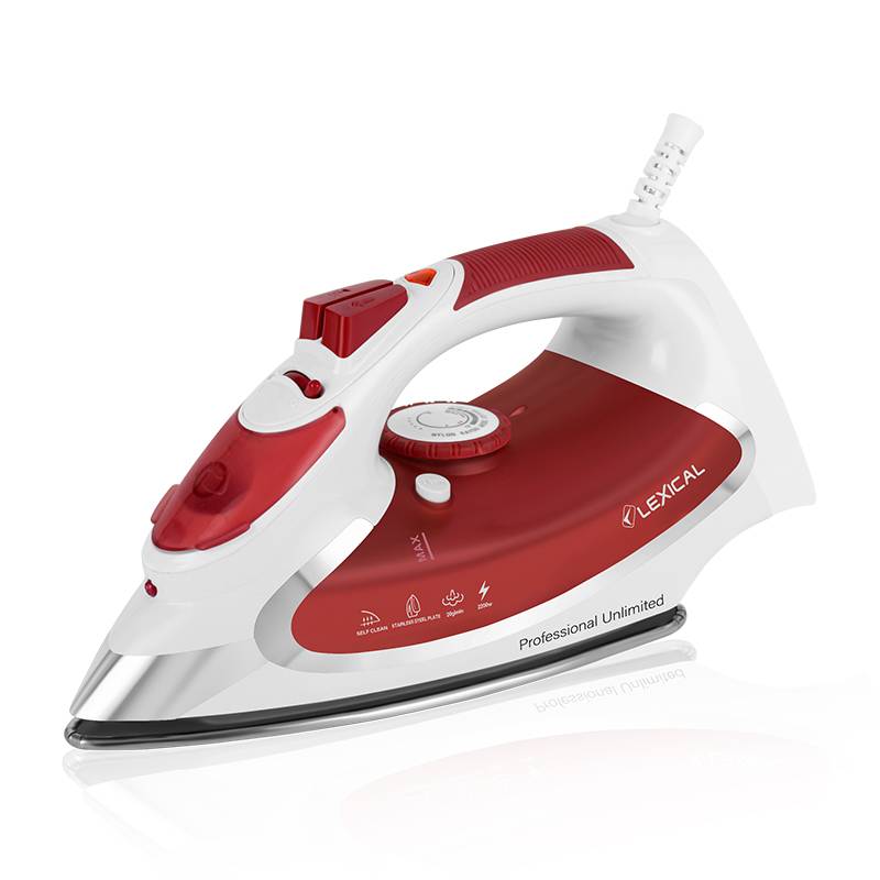 [LSI-1004R] Fer à Repasser à Vapeur Lexical 2200 W Rouge
