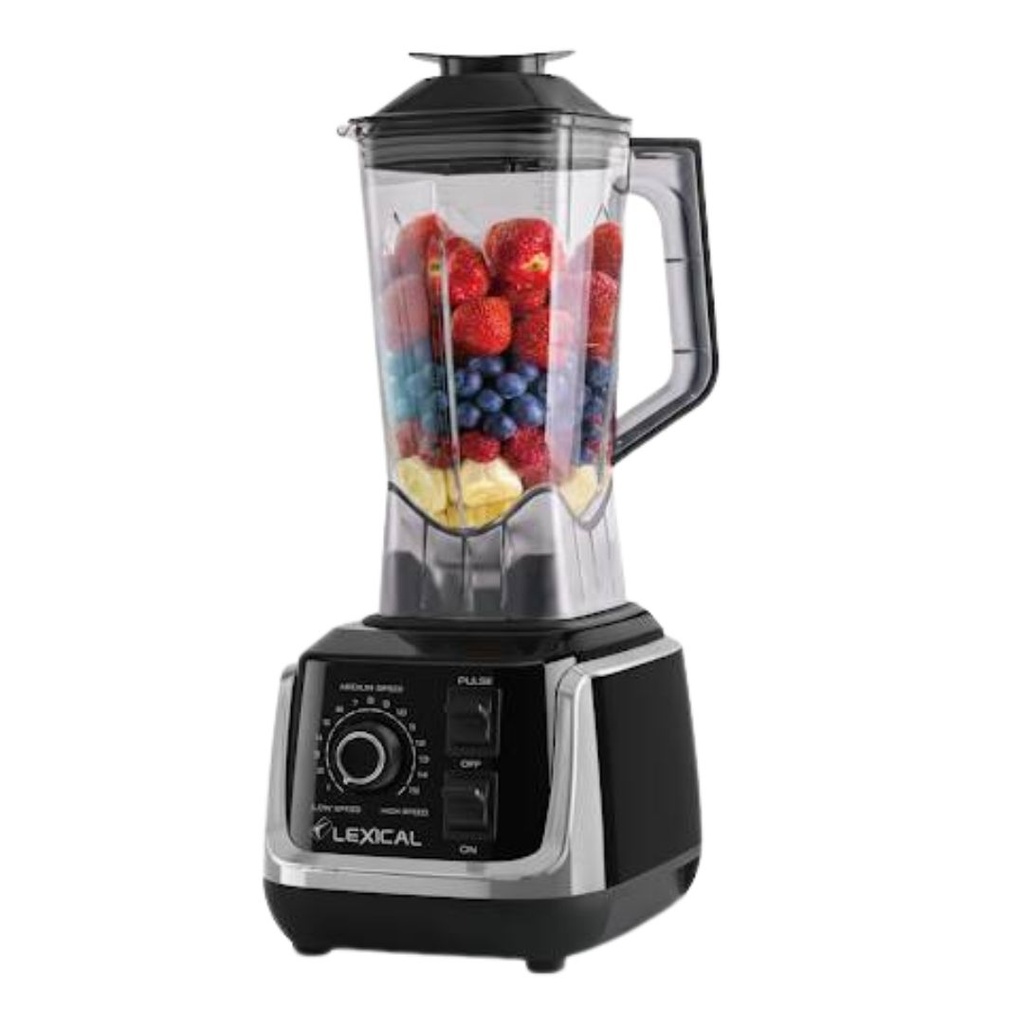 [LBL-1570N] Blender En Plastique Lexical 1,5 L Noir 1500W