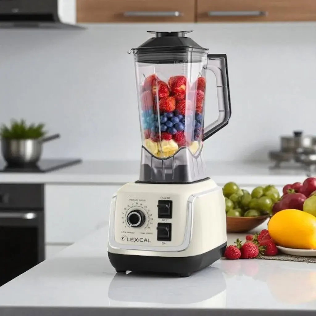 Blender En Plastique Lexical 1,5 L Beige 1500W