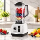 Blender En Plastique Lexical 1500W 1,5 L -Blanc