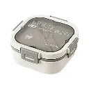 Lunch Box Isotherme carré 1200 ml Blanc