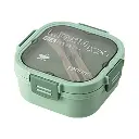 Lunch Box Isotherme carré 1200 ml Vert