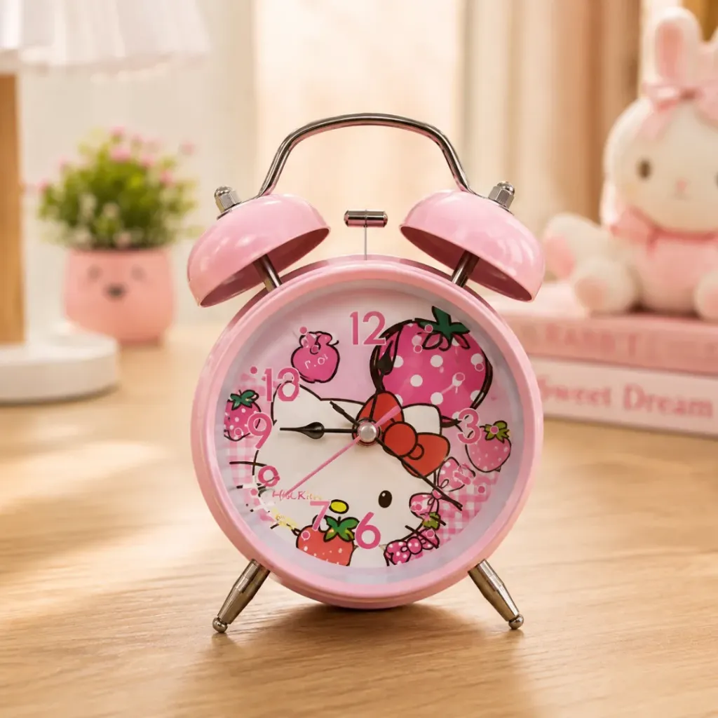 [KITTY-M2] Horloge Réveil Hello Kitty - M2
