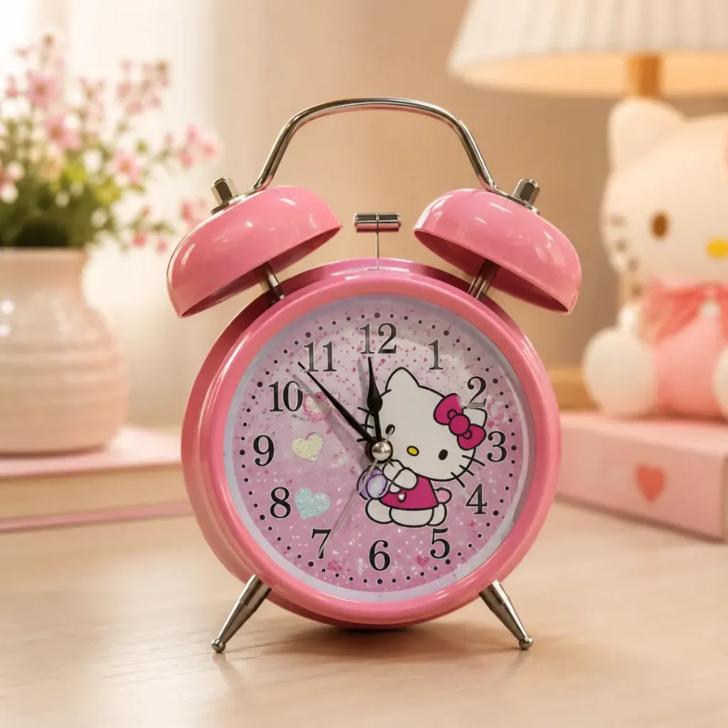 [KITTY-M3] Horloge Réveil Hello Kitty - M3