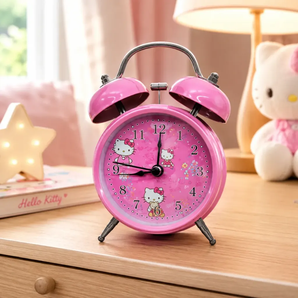 [KITTY-M4] Horloge Réveil Hello Kitty - M4