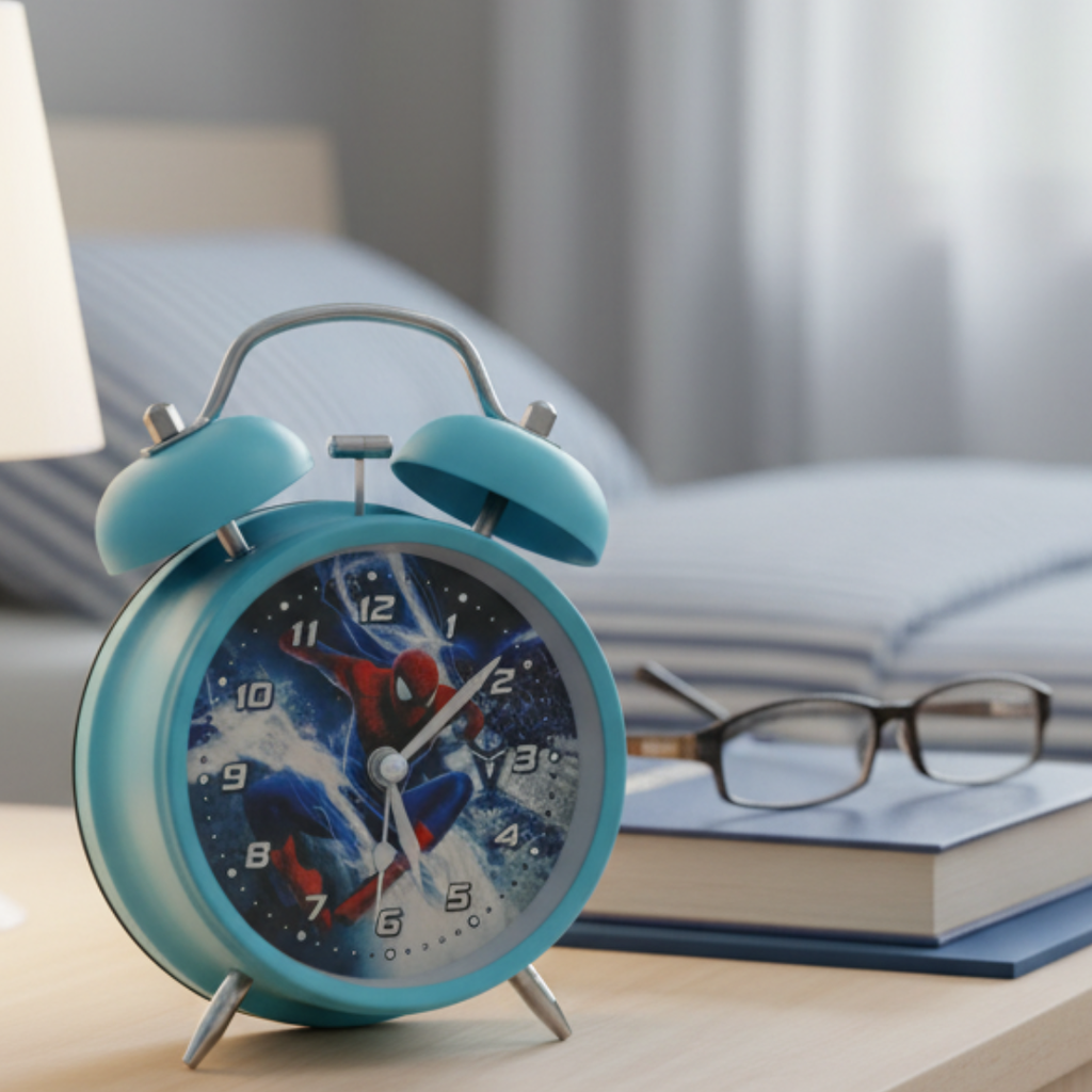 [SPIDER-M4] Horloge Réveil Spiderman - M4