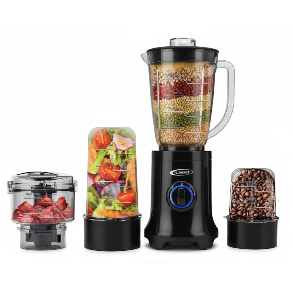 Blender 5 en 1 Florence 1500W Noir 