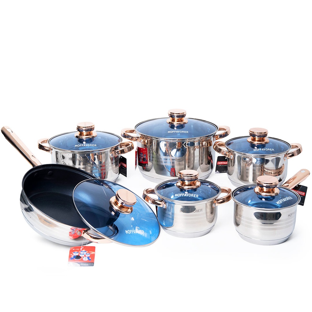 [FB8-1] Service 12 Piéces  En Inox 18/10 HOFFAVORER