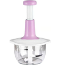 Hachoir Manuel Multifonction En Plastique 2L Rose