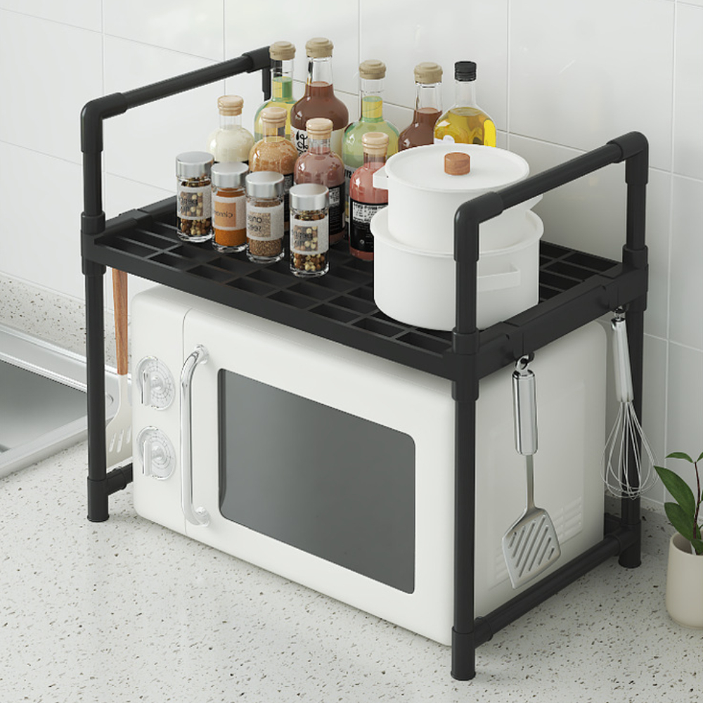 [YH506-1] Support de Four à Micro-Ondes Avec Etagères Rangement de Cuisine