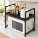 Support Pour Micro-Ondes Avec Etagères Rangement