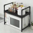 Support de Four à Micro-Ondes Avec Etagères Rangement de Cuisine