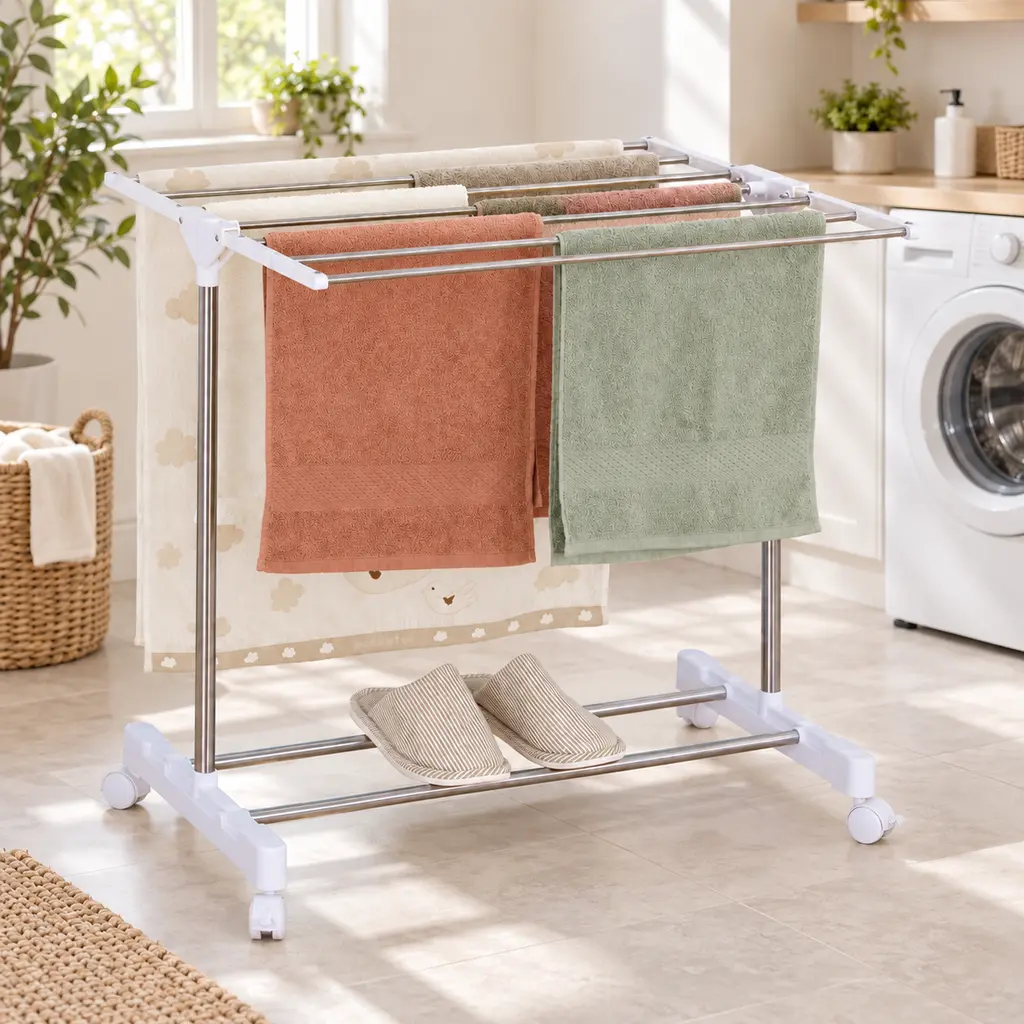 [5805] Sèche Linge Mobile Multifonctionnel 