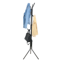 Porte-vêtements En Méta à 9 Crochet