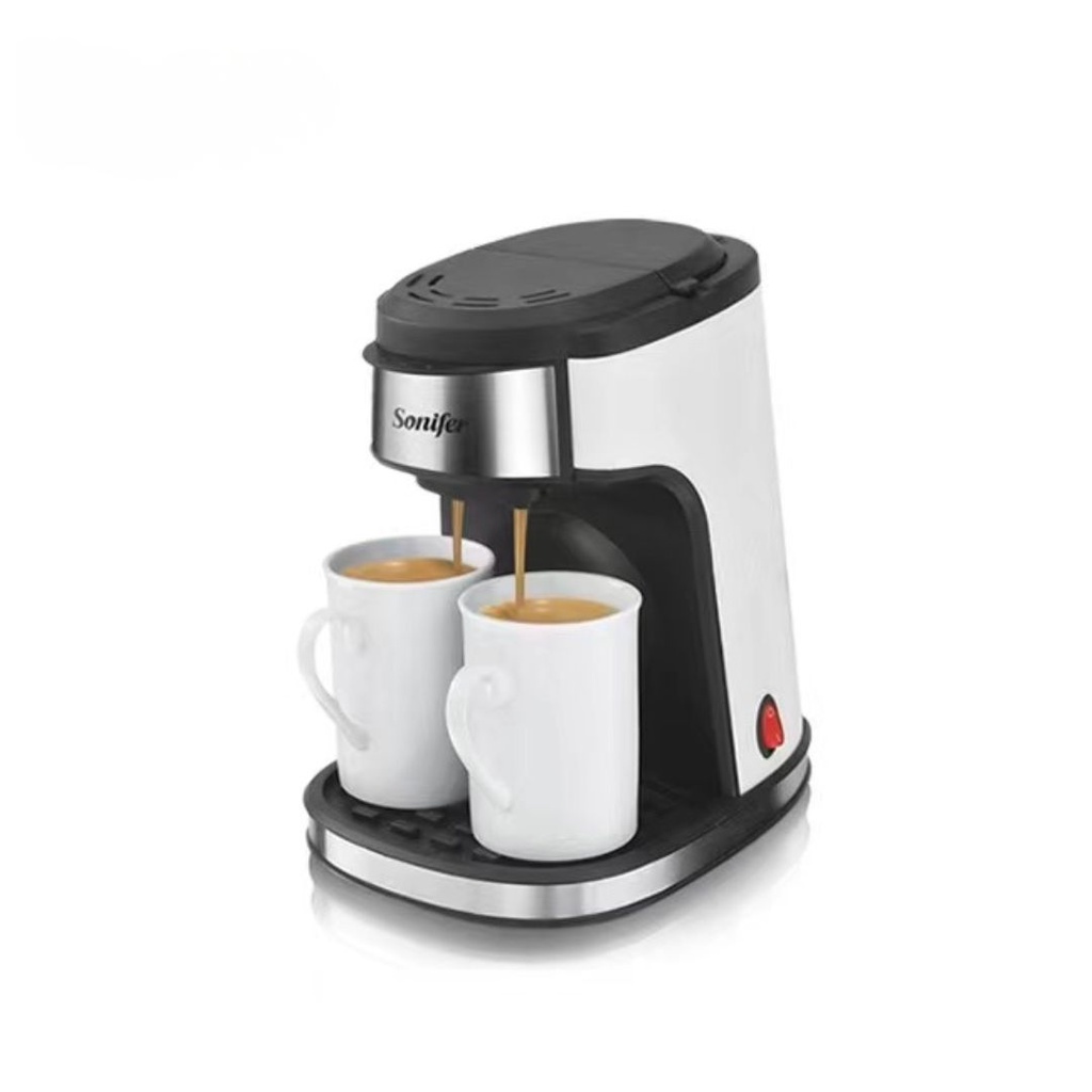 Machine à Café Filtre Avec 2 Tasse Sonifer 450W 