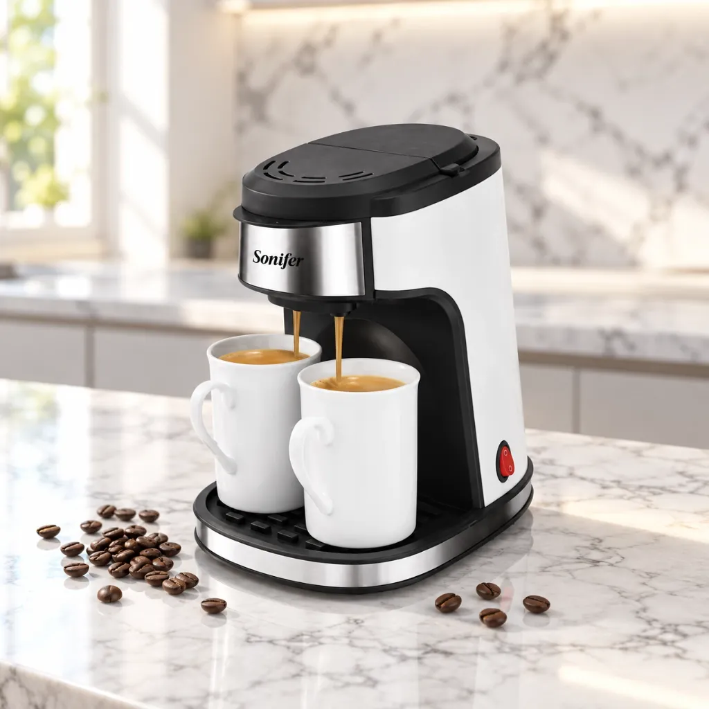 [SF-3540] Machine à Café Filtre Avec 2 Tasse Sonifer 450W 