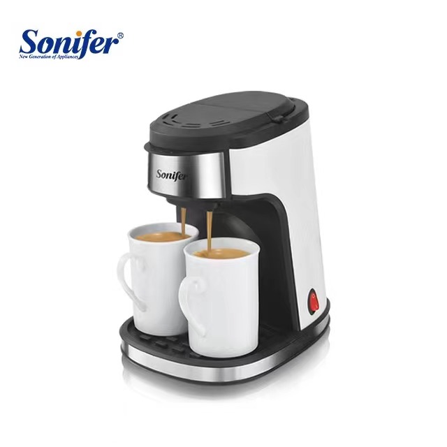 Machine à Café Filtre Avec 2 Tasse Sonifer 450W SF-3540